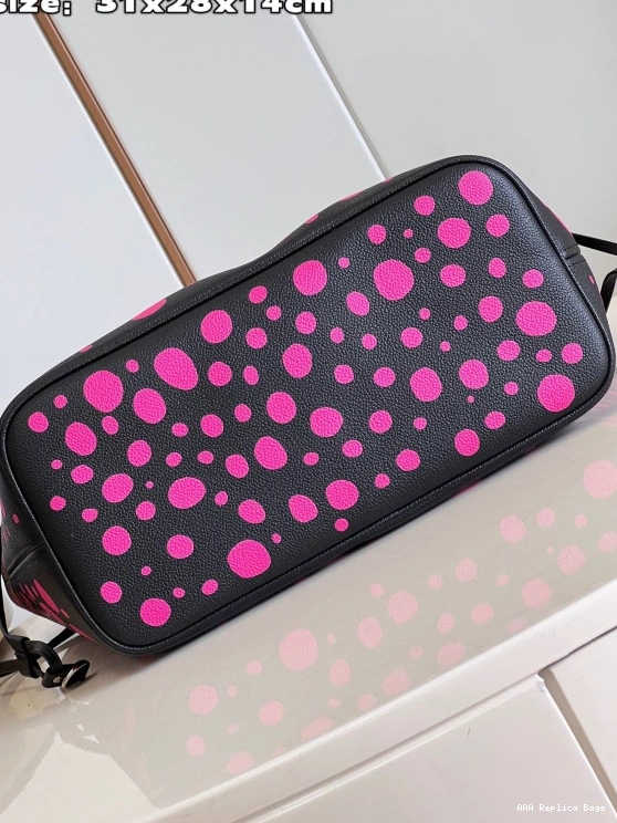 Aaa replica ru MM VUITTON YK LOUIS x NEVERFULL 0821